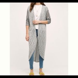 Anthropologie dropstitch duster
